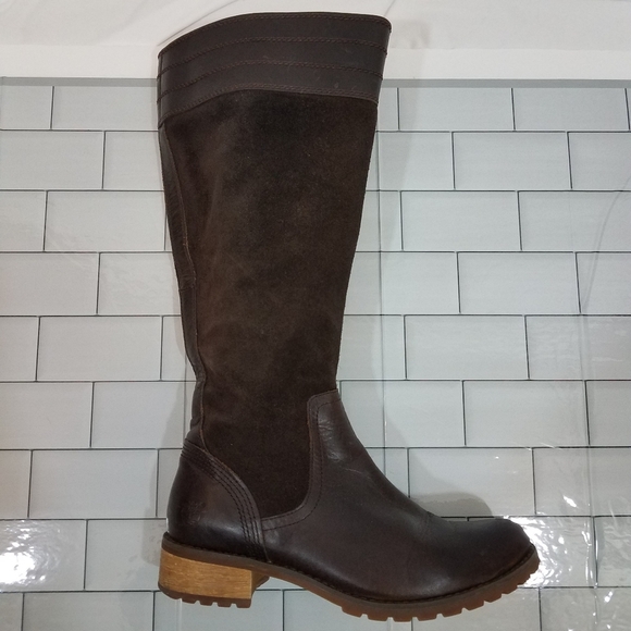 Timberland Bethel Heights Brown Leather Boots 6.5 - Picture 6 of 14